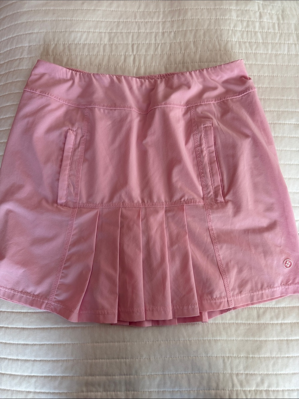 Jofit Light Pink Pleated Skort